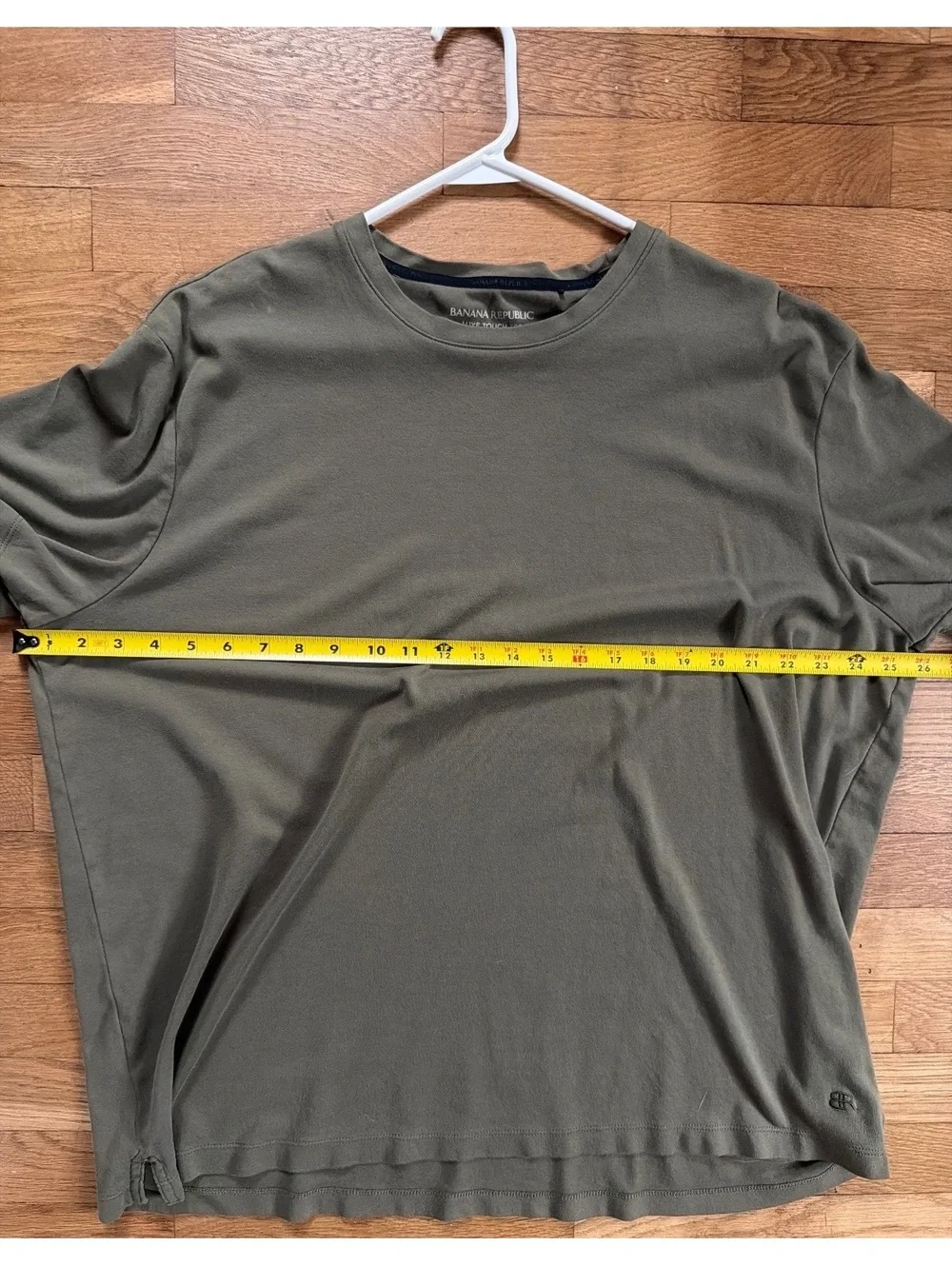 2XL - Men - Banana Republic Luxe Touch Tee Green T-Shirt